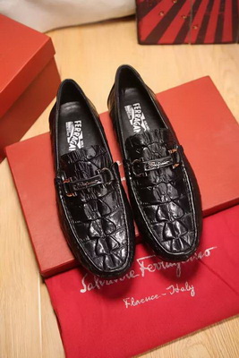Salvatore Ferragamo Business Casual Men Shoes--004